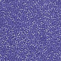Miyuki 15/0 Rocaille Bead - 15-91656 - Semi Matte Silver Lined Cobalt