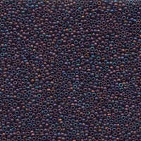 Miyuki 15/0 Rocaille Bead - 15-92005 - Matte Opaque Metallic Dark Raspberry