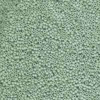 Miyuki 15/0 Rocaille Bead - 15-92028 - Matte Opaque Seafoam Luster
