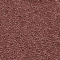 Miyuki 15/0 Rocaille Bead - 15-92076 - Matte Opaque Red