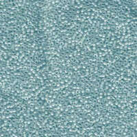 Miyuki 15/0 Rocaille Bead - 15-92207 - Aqua Mist Lined Crystal AB