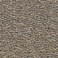 Miyuki 15/0 Rocaille Bead - 15-94201 - Duracoat Galvanized Silver