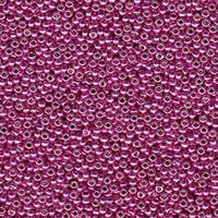 Miyuki 15/0 Rocaille Bead - 15-94210 - Duracoat Galvanized Hot Pink