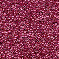 Miyuki 15/0 Rocaille Bead - 15-94211 - Duracoat Galvanized Light Cranberry