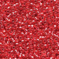 Miyuki 15/0 Rocaille Bead - 15-94263 - Duracoat Silver Lined Dyed Melon
