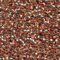 Miyuki 15/0 Rocaille Bead - 15-94271 - Duracoat Silver Lined Dyed Silver