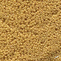 Miyuki 15/0 Rocaille Bead - 15-94452 - Duracoat Opaque Dyed Cream