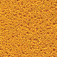 Miyuki 15/0 Rocaille Bead - 15-94453 - Duracoat Opaque Dyed Yellow