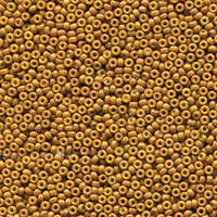 Miyuki 15/0 Rocaille Bead - 15-94460 - Duracoat Opaque Dyed Yellow Olive