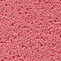 Miyuki 15/0 Rocaille Bead - 15-94463 - Duracoat Opaque Dyed Pink
