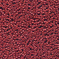 Miyuki 15/0 Rocaille Bead - 15-94470 - Duracoat Opaque Dyed Brick