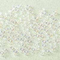 Miyuki 15/0 Rocaille Bead - 55009 - Crystal AB (00030-28701)