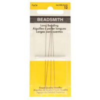 John James - English Pearl / Stringing  Needles Extra Long - 4 Pack Size 12 - BN124L