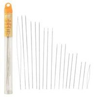BeadSmith Big Eye Needle - Assorted Sizes - Tube of 18 - LE-ASST1-R