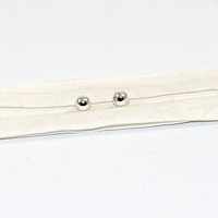 2.5mm Metal Ball - Silver - Bag of 10