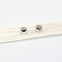 4mm Metal Ball - Silver - Bag of 10