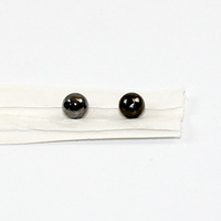 4mm Metal Ball - Gunmetal - Bag of 10