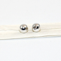 5mm Metal Ball - Silver - Bag of 10