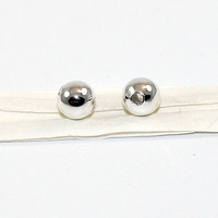 6mm Metal Ball - Silver - Bag of 10
