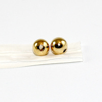 6mm Metal Ball - Gold - Bag of 10