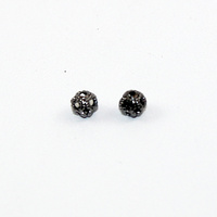 4mm Filigree Ball - Gunmetal