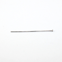 38mm Head Pin - Antique Silver