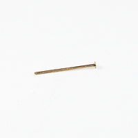 14mm Head Pin - Thin - Gold