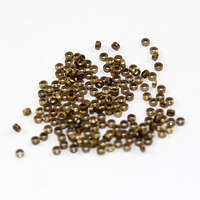Brass Crimps - Antique Bronze - Pack of 100