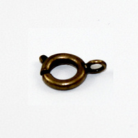 9mm Spring Bolt Ring - Antique Bronze