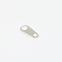 End Tags - Small - Silver