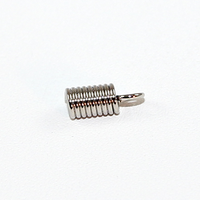 3mm Hole Greek Spring - Antique Silver