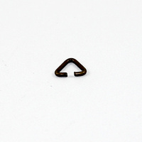 Triangle Jump Ring - Steel Base - Antique Bronze