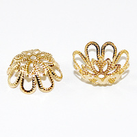 Lace Pudding Bead Cap - Gold