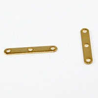 3 Hole Spacer Bar - Gold