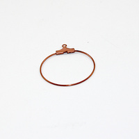 25mm Hoop - Copper