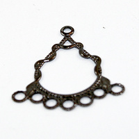 1:7 Lace Frame - Black Nickel