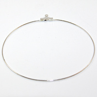 60mm Hoop - Silver