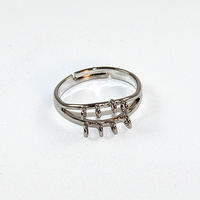 8 Loop Ring Shank - Nickel