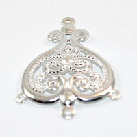 1:3 Drop Filagree Wide - Silver