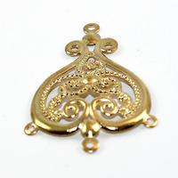 1:3 Drop Filagree Wide - Gold