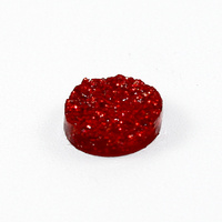 12mm "Druzy" Resin Cabochon - Red