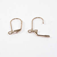 Continental Hook - Plain - Pair - Rose Gold