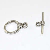 11mm Toggle Clasp Set - Antique Silver