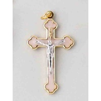 Crosses & Crucifixes - Crucifix - Pink Enamel 