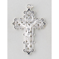 Crosses & Crucifixes - Crucifix 40mm - Silver Oxide