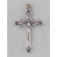 Crosses & Crucifixes - Crucifix 50mm - Silver Oxide