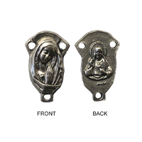 Rosary Centre - Madonna Rosary Centre - Silver Oxide