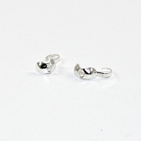 3mm Calotte Crimp - Silver