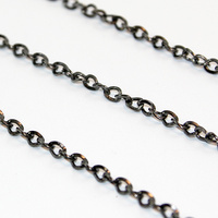 5mm Twist Chain - Gunmetal - sold in 10cm increments
