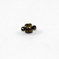 7mm Oval Magnet - Antique Bronze